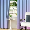 thumbnail image 5 of Lfeey Purple and Pink Gradient Ombre Blackout Curtains, 42x63 Inches, 2 Panels, 5 of 6
