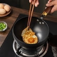 thumbnail image 4 of zhangmingg Japanese Hand Fry Pan with Glass Lid Non Stick Cooking Utensil for Meals, 4 of 5