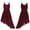 Burgundy, variant on Miutii Womens Lyrical Dance Dress Sleeveless Asymmetrical High-Low Skirt Modern Contemporary Dance Black S