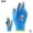 Blue, variant on Children's Labor Protection Gloves Made from Polyester and Latex, Abrasion-Resistant and Comfortable for Various Activities, Available in