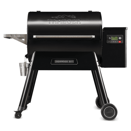 Traeger Grills - Ironwood 885 Pellet Grill and Smoker with WiFIRE - Black
