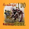 thumbnail image 2 of Wild Bobby, Biker Girl t I Do Ride Like A Girl, Cars and Trucks, Women Graphic Tee, Gold, Medium, 2 of 4