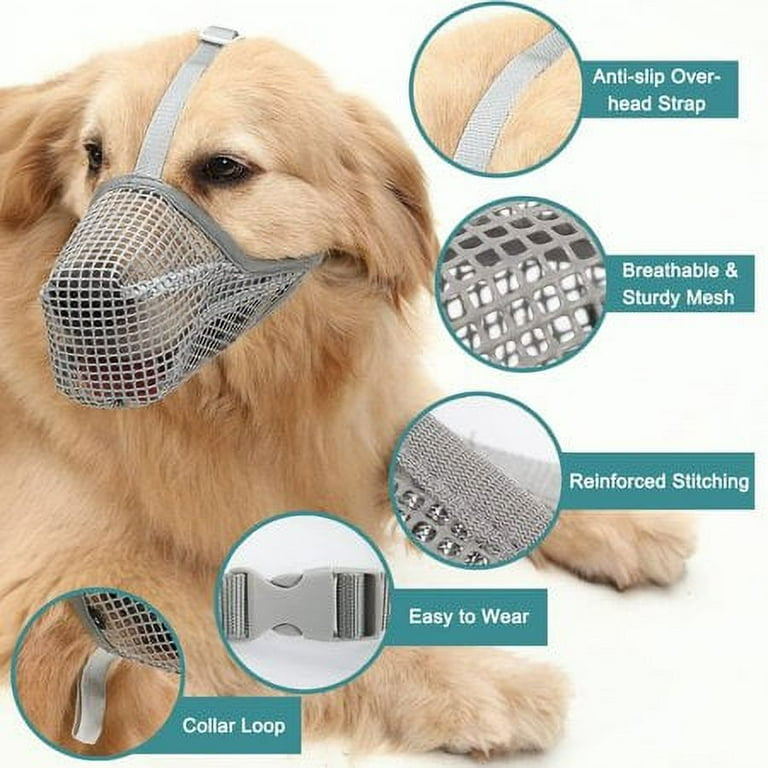 Dog 2024 muzzles walmart