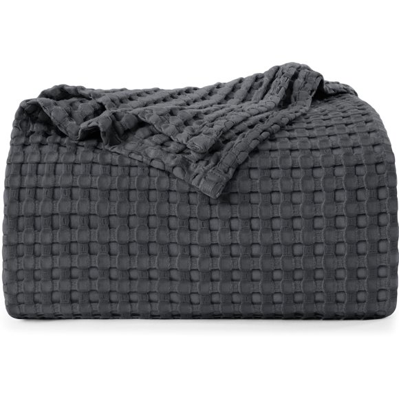 Blanket Utopia Bedding Queen, 228 x 228 cm, 100% algodón, gofre