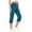 Blue, variant on Capri Pants for Women High Waist with Pockets Capris Workout Yoga Pants Loose Solid Color Straight Leg Army Green L(L)