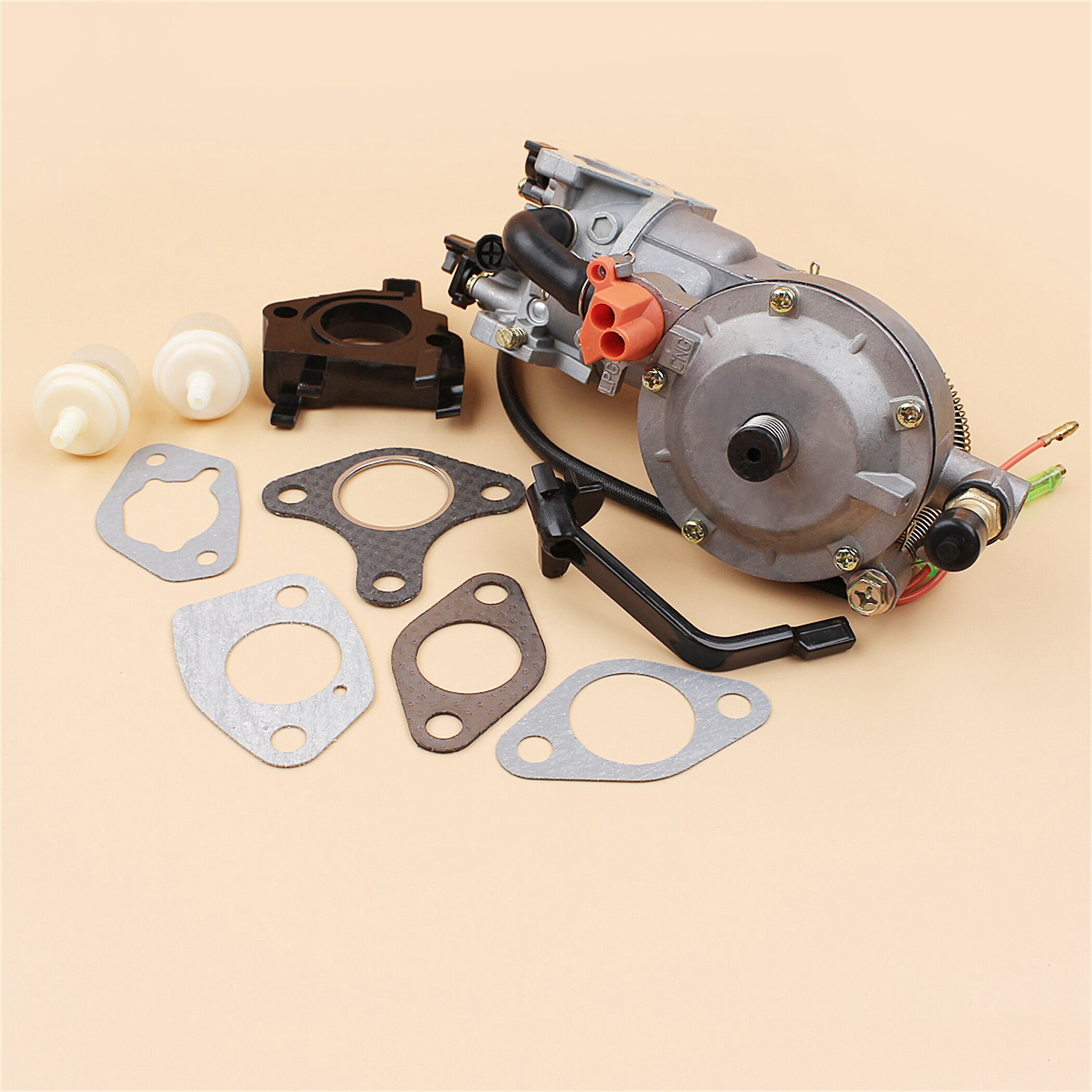 Carburetor Gasket Fuel Filter For Honda GX360 GX390 GX420 Engine Lawn Mower Part