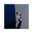 thumbnail image 3 of Gem Stone King 1.36 Ct Oval Red Rhodolite Garnet 925 Sterling Silver Ring, 3 of 4