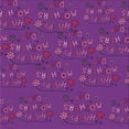 thumbnail image 1 of Ahgly Company Machine Washable Indoor Square Transitional Dark Magenta Purple Area Rugs, 7' Square, 1 of 7