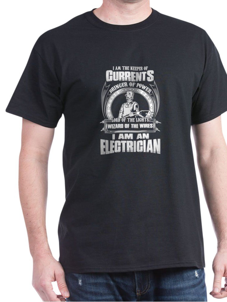 im right lightbulb bolt funny T-shirt Im an electrician lets save time.. 