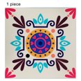 thumbnail image 1 of 1PC Self Adhesive Retro Tile Stickers Waterproof PVC Removable Wall Stickers Decals for Kitchen Bathroom Home Tidy Protection, 1 of 9