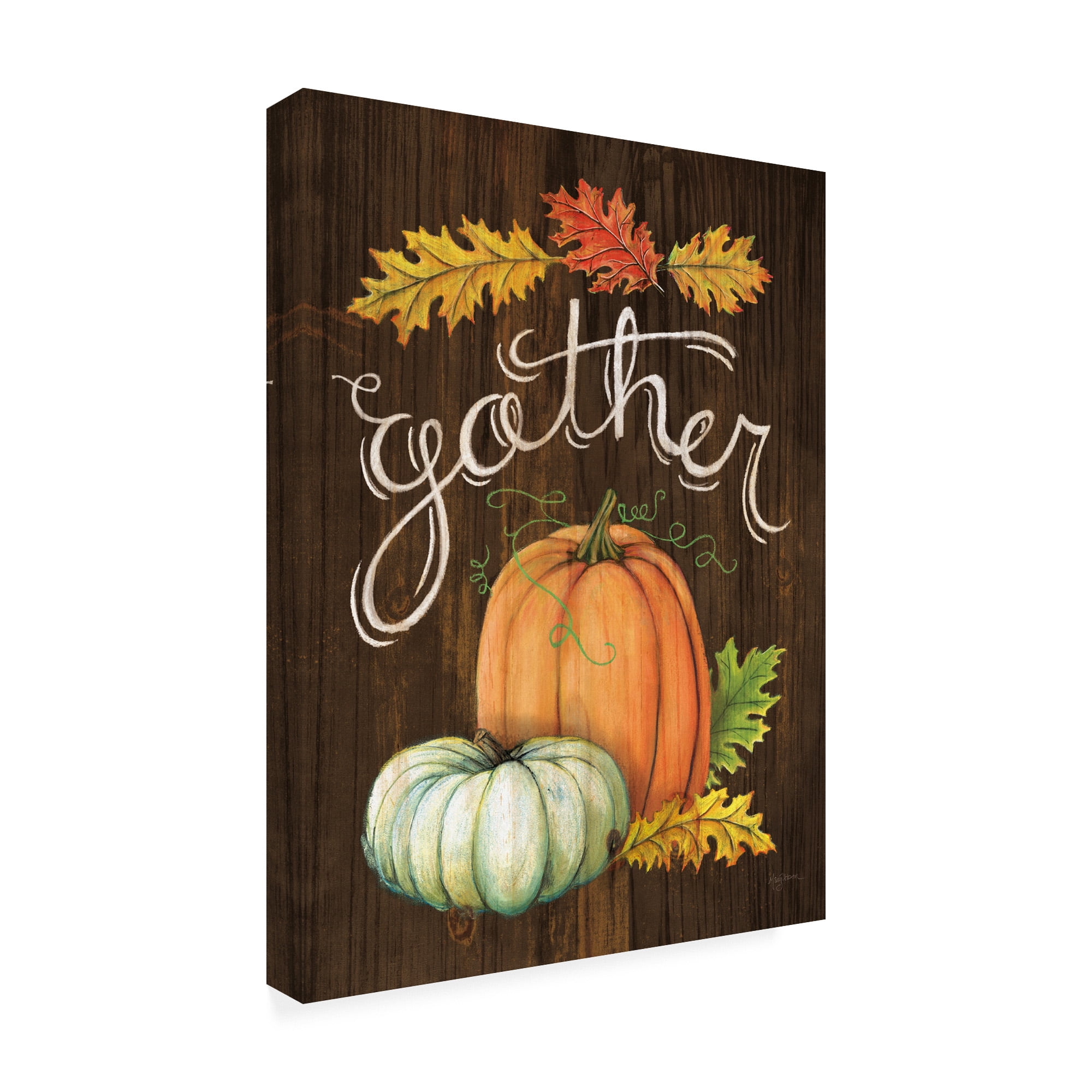 Trademark Fine Art 'Autumn Harvest III Walnut' Canvas Art by Mary Urban