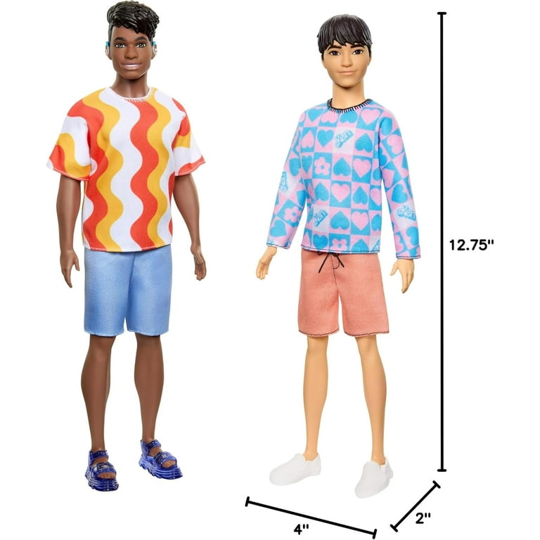 デザイナーズBarbie⑬ Barbie Fashionistas Ken Doll #219 with Slender Body Wearing a