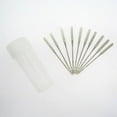 thumbnail image 3 of Wosthever 50 piezas, tamaño 9-18, 5 tipos de agujas para máquina de coser doméstica, juego surtido de agujas, piezas de repuesto para retales Tela de costura y artesanía, 3 of 6