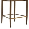 thumbnail image 6 of Christopher Knight Home Armless Counter Stools, Beige Upholstered, Brown Iron Frame, Set of 2, 6 of 10