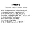 thumbnail image 2 of Kugel Wheel Bearing Hub Assembly 70-512498 for Car Ford Fusion Lincoln MKZ Police Responder Hybrid SSV Plug-In, 2 of 11