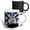 Multicolor, variant on 3drose, Usa, California. Composite of Bald Eagle and American Flag., 11oz Two-tone Yellow Mug