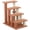 Brown, variant on 4-Level Cat Steps with Scratching Posts for High Bed, Sofa, Gray - Pet Stairs with Sisal Posts, Soft Flannel Platforms, Joint Protection, Compact Design
