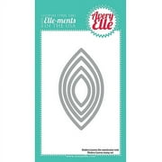 Elle-ments Dies-modern Leaves, .875" To