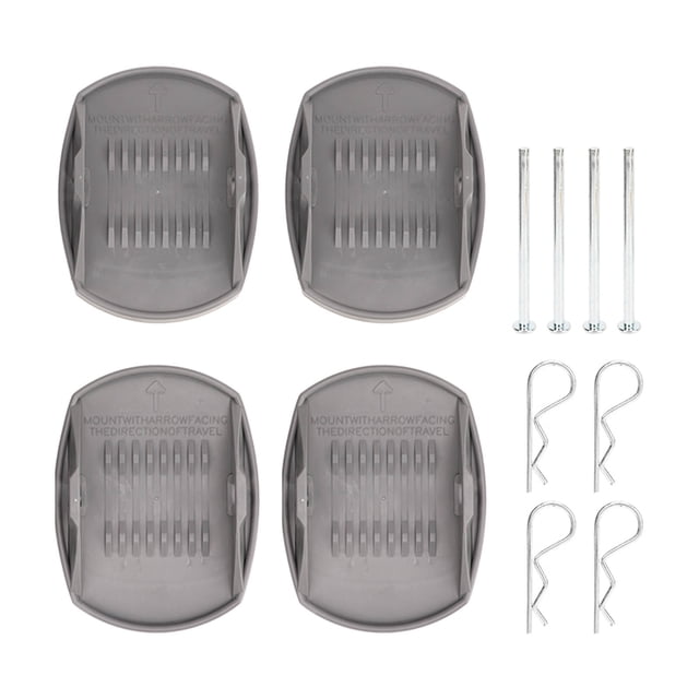 Caravan Jack Pads,4PCS Caravan Jack Pads RV Jack Pads Caravan Jack Pads Kit Seamless Integration