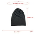 thumbnail image 3 of iHPH7 Watch Cap Beenies Hats Winter Hats for Women Cold Weather Slouchy Beanie for Women Y2k Beanie Womens Caps and Hats for Women Black One Size, 3 of 4