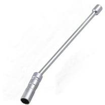 5/8" Swivel Magnetic Spark Plug Socket, 3/8" Drive x 10" Total Length | Enhanced Magnetic Design with Thin Wall Socket, Cr-v Steel