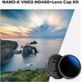 thumbnail image 2 of K&F Concept 43mm Variable ND Camera Lens Filter ND2-ND400 (1-9 Stops) + Lens Filter Cap + Cleaning Cloth 18 Multi-Layer Coatings Adjustable Neutral Density Ultra Slim (K-Series), 2 of 7