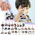 thumbnail image 3 of Jujutsu Kaisen Keychain Pendant, Gojo Cute Animation Peripheral Q Version Double-sided Transparent Acrylic Keychain Pendant, Anime Fan Double-sided Acrylic Keychain Pendant, 3 of 3