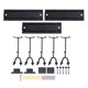 thumbnail image 2 of Estante De Pared Para Guitarra, 3 Secciones De Empalme, Fácil Instalación, Colgador De Bajos De ángulo Ajustable Para Guitarras Eléctricas Acústicas, 2 of 7