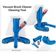 thumbnail image 3 of Swimming Pool Vacuum Head, Swimming Pool Vacuum Cleaner Half Moon Curved Suction Swimming Pool Cleaning Accessory, 3 of 5