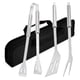 thumbnail image 1 of Juego de herramientas para asar a la parrilla yeacher acero inoxidable con Bolsa de transporte, 1 of 7