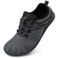 thumbnail image 1 of Barerun Mens Womens Water Shoes Quick Dry Barefoot for Swim Diving Surf Aqua Sports Pool Beach Grey, 1 of 7
