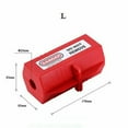 thumbnail image 1 of 1Pc Electrical Plug-Lock Box Safety Tools for Electrical Industrial Household Plug-Power Lock Device Plastic Abs Safety Tools L, 1 of 9