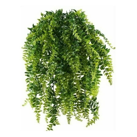 Artificial Fern-Shaped Hanging Plants for Balcony