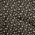 thumbnail image 1 of oneOone Polyester Spandex Black Fabric Florals Quilting Supplies Print Sewing Fabric By The Yard 56 Inch Wide, 1 of 4