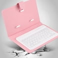 thumbnail image 4 of Universal Wireless  Keyboard & Flip Case Cover with Stand for IOS  Phones, Scratch Proof  Keyboard Case with PU Leather Protective Exterior, 4 of 7