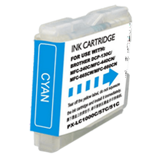 Zoomtoner Cartouche d'Encre Compatible BROTHER LC51C Cyan pour BROTHER MFC-665CW