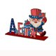 thumbnail image 2 of Independence Day Decorations Wooden Ornaments Table Top Ornaments Holiday Party Decorations Handcrafted Ornaments, 2 of 6