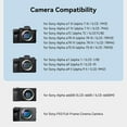 thumbnail image 3 of SmallRig NP-FZ100 Battery for Sony A7R V/A7 IV/FX3 (1PC) 2040mAh for Sony Camera-4074, 3 of 7
