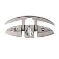 thumbnail image 1 of Boat Folding Cleats, 316 Stainless Steel Flip-up Marine Dock Rope Cleats Compatible For s, Boats And Deck, 1 of 5