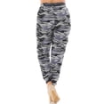 thumbnail image 2 of Buttery Smooth Charcoal Camouflage Joggers - Plus Size - 1XL 2XL 3XL - New Mix Charcoal 2XL, 2 of 2