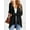 A-01 Black, variant on HOWCOME Women's Lightweight Open-Front Cardigan Sweater Casual Long Sleeve Cover Ups, Black, L