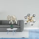 thumbnail image 2 of Figura de elefante,Escultura rústica de elefante tallada a mano en madera,Figura de escritorio,Figura esférica para escritorio,oficina o decoración del hogar,Estante decorativo de escritorio, 2 of 8