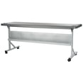 thumbnail image 3 of Pemberly Row Table d'Entraînement Moderne en Plastique Ardoise Charbon, 3 of 9