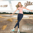 thumbnail image 6 of Crazy Skates Glitz Roller Skates | Adjustable or Fixed Sizes | Glitter Sparkle Quad Skates for Women and Girls, 6 of 7