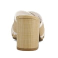 thumbnail image 3 of Mia Too Women's Slide Raffia Block Heel Sandal, 3 of 5