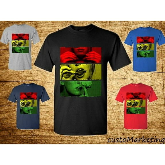 T Shirt Mens Tee Color Black Small