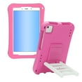thumbnail image 1 of GSFY Kids Case Compatible with Kindle Fire HD 8 (2018 2017 2016 Version, 8th/7th/6th Gen), Lightweight Shockproof Rugged EVA Kids Friendly Case 360 Degree Rotating Kickstand Stairs, Rose, 1 of 7