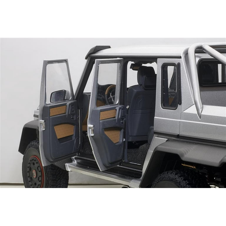 Mercedes G63 AMG 6X6 Silver 1/18 Model Car by Autoart - Walmart.com