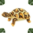 thumbnail image 3 of MasteelfCA 1Pc Stuffed Turtle Shaped Simulation Children Simulation Sea Animal Doll Turtle Toy Pillow(Coffee), 3 of 7