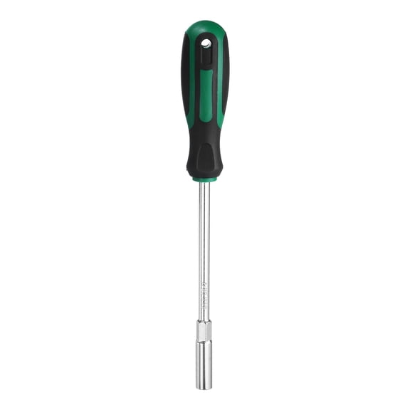 Uxcell Metric Nut Driver 8mm Dia CR-V 6 Point Hex Socket Wrench Screwdriver with Non-Slip Handle